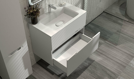 Тумба под раковину Jorno Modul 80  Mоl.01.77/P/W