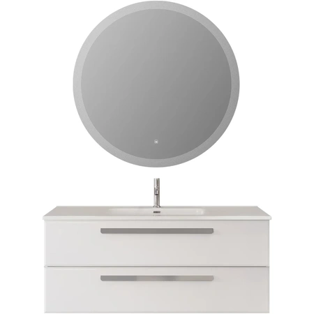 Тумба под раковину Cezares ECO-CER-N-1200-2C-SO-BL Bianco Lucido без ручек