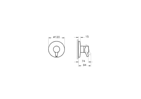 Смеситель Vitra Nest A42229EXP