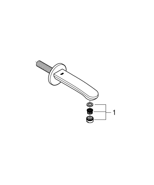 Излив для ванны Grohe Eurostyle Cosmopolitan 13276 002 (13276002) хром 