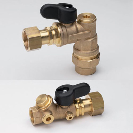 Сдвоенный клапан для водосчётчика Oras 432140