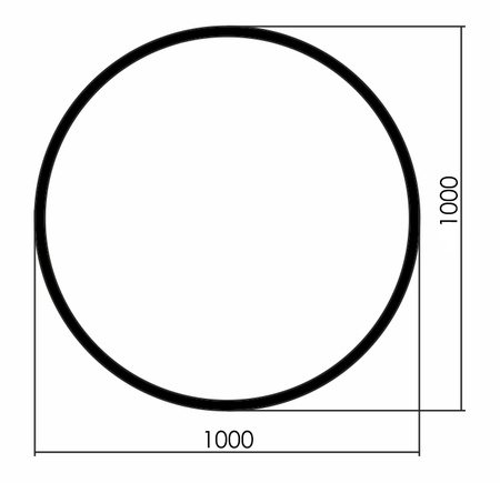 Зеркало (100х100) Silver Mirrors  Манхэттен ФР-00001434