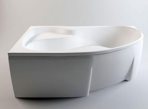 Ванна акриловая RusAqua Premium правая 150x105