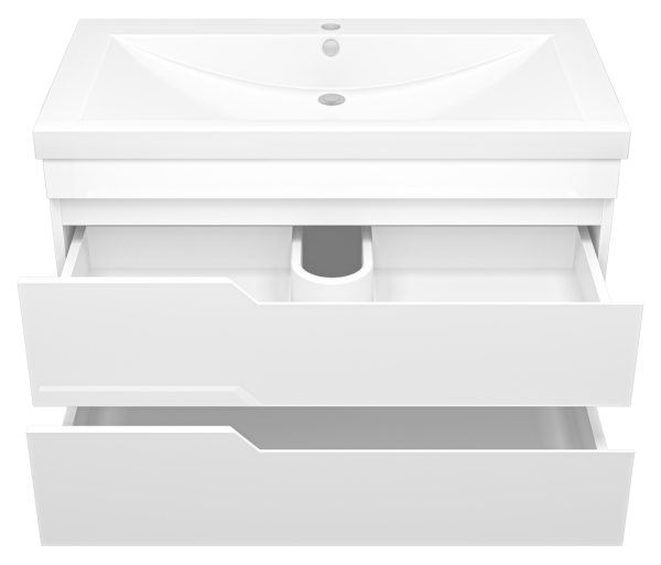 Тумба под раковину Misty Софт 90  П-Соф-01090-011П2Я