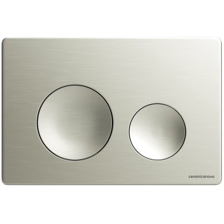 Клавиша смыва Ceramicanova Balance Circle CN12-001BN брашированный никель