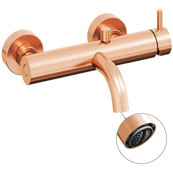 Смеситель для ванны Ravak Espirit ES 022.60RGB X070353 розовое золото