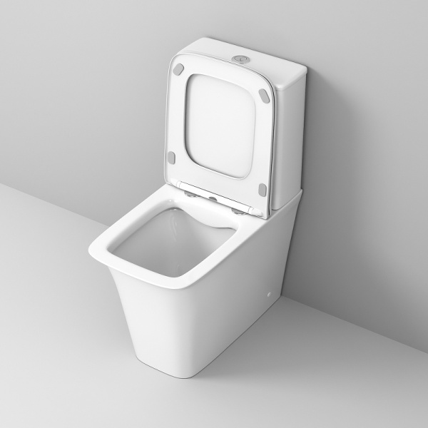 Унитаз напольный безободковый Grossman Galaxy GR-4468S с сиденьем микролифт