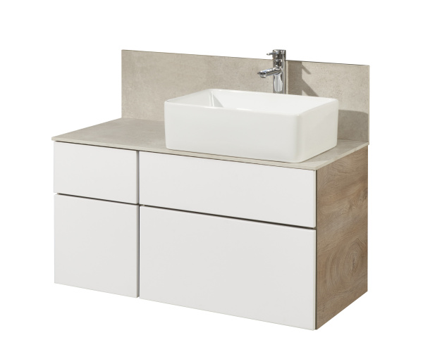 Тумба под раковину Aquaton Мишель 100 1A2441K3MIX40