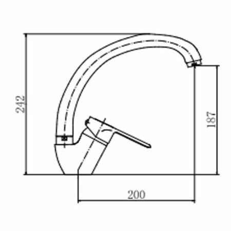 Смеситель для кухни FASHUN A4104