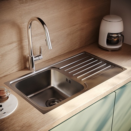 Мойка кухонная IDDIS Sound SND78SDi77