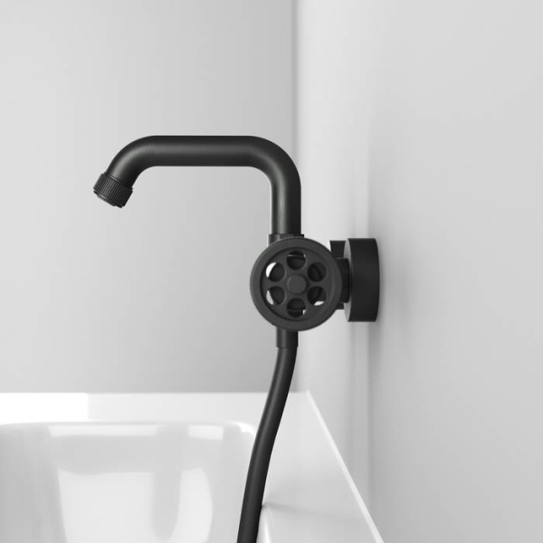 Смеситель для ванны графит IDDIS Grange (GRAGMR2i02)