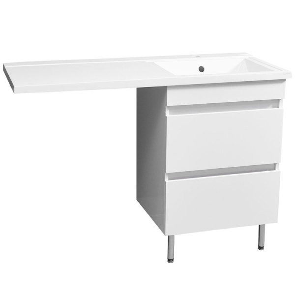 Раковина над стиральной машиной (120х48) Stella Polar Мадлен 120, SP-00000027 правая