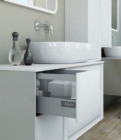 Столешница из искусственного мрамора CEZARES BELLAGIO 50186 Bianco