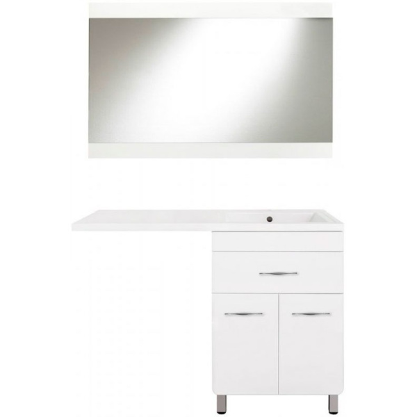 Тумба под стиральную машину напольная Style Line ВаЛеРо ЛС-00000578 белый