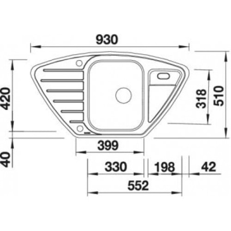Кухонная мойка Blanco  Lantos 9 E-IF 516277