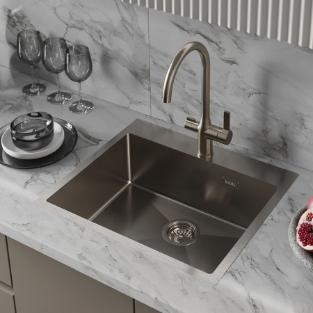 Мойка IDDIS Haze 590*510 сатин (HAZ59S0i77)