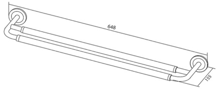 Полотенцедержатель AM.PM Serenity A40336400