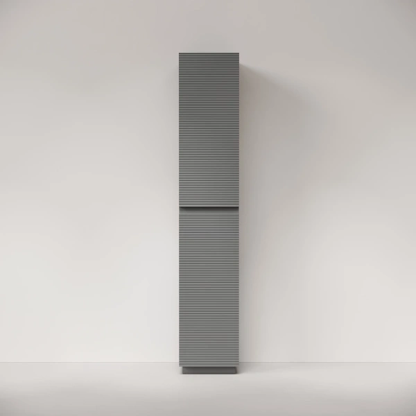 Шкаф-пенал напольный Sancos Folk Floor PFL35FES светло-серый матовый