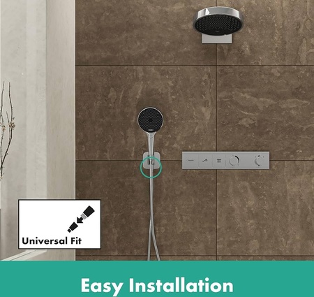 Подключение для шланга Hansgrohe Fixfit Q 26887000 хром