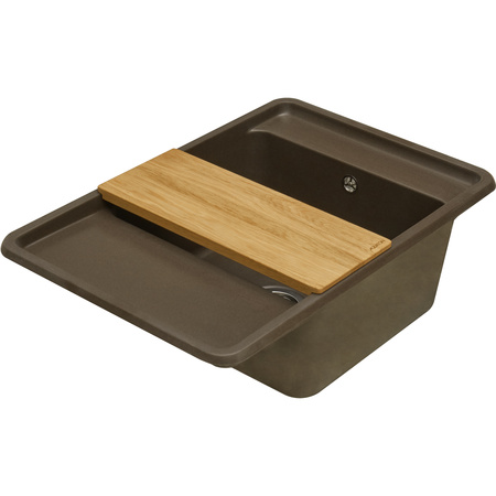 Кухонная мойка Aquaton Беллис 78 1A725032BS280 кофе