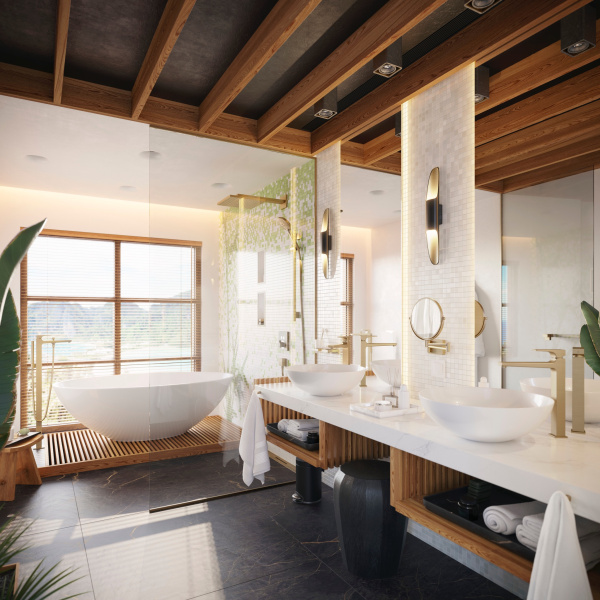 Мыльница Hansgrohe AddStoris 41746140 шлифованная бронза