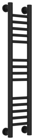 Полотенцесушитель Водяной Прямая Сунержа Богема + (80х15) Матовый Черный 31-0220-8015