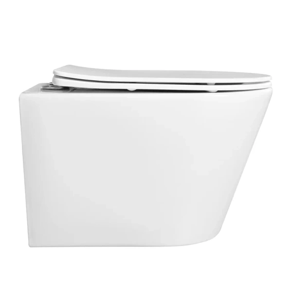 Унитаз подвесной безободковый Aquatek Вега AQ1905-00 микролифт