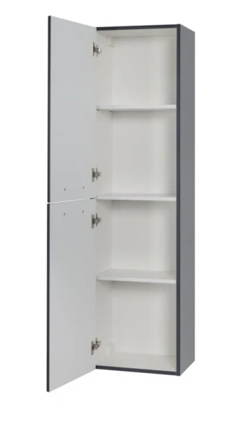 Пенал подвесной Cezares  ECO-1500-2A-SC-GR-P Grafito без ручек