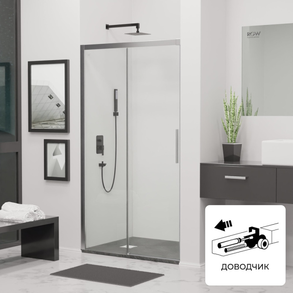 Душевая дверь 180 см RGW Leipzig LE-12 34121218-11 прозрачное