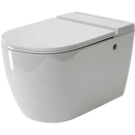 Унитаз подвесной безободковый Grossman impuls GR-5502 с сиденьем микролифт