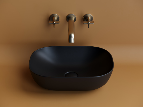 Раковина накладная (45,5х32,5) Ceramica Nova ELEMENT CN6009MB