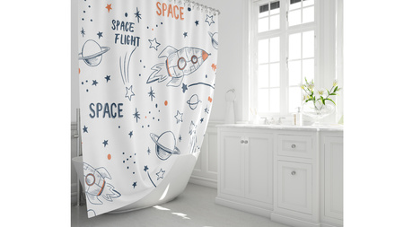 Штора для ванной Fixsen Design  Space FX-2508