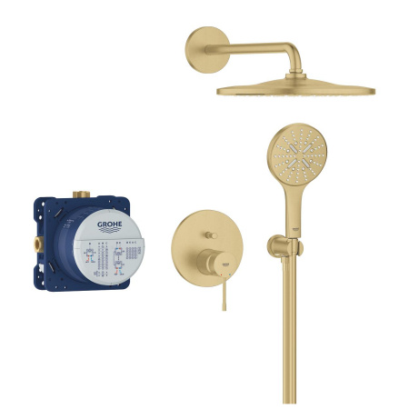 Душевой комплект скрытого монтажа Grohe Essence New 25287 GN0 (25287GN0) холодный рассвет матовый
