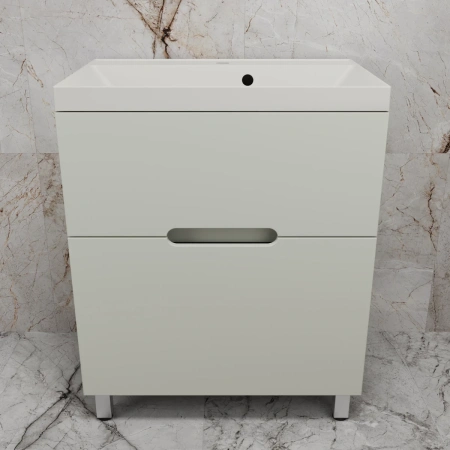 Тумба напольная без раковины 70 см Style Line Матис ЛС-00002435 оливковый матовый