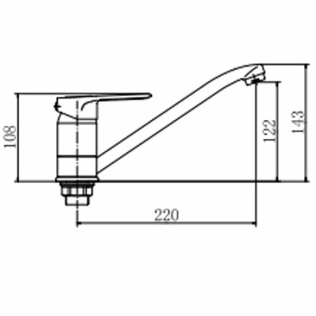 Смеситель для кухни FASHUN A4904