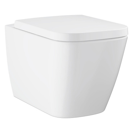 Подвесной безободковый унитаз Grohe BauEdge Ceramic 106740SH00
