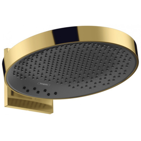 Верхний душ с кронштейном Hansgrohe Rainfinity 360 3jet 26234990 полированное золото