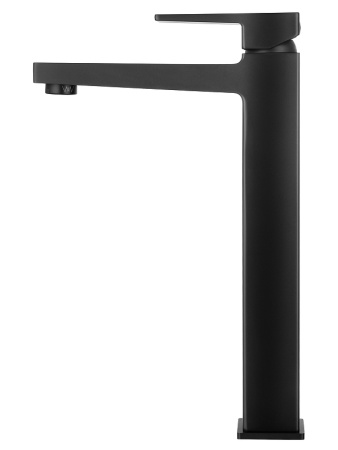 Смеситель для раковины высокий WONZON & WOGHAND CUBE 2.0, черный матовый WW-88019068-MB