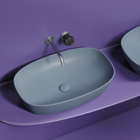 Раковина накладная (60х38) Ceramica Nova ELEMENT CN6049MHL