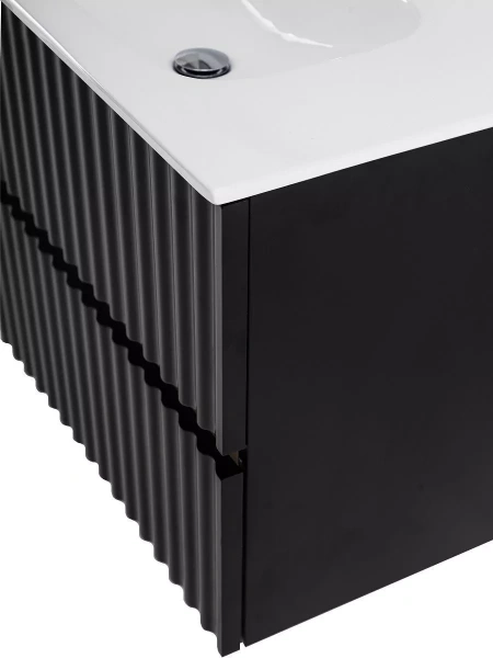 База под раковину Art&Max Еlegant AM-ELEGANT-600-2C-SO-NM-LED Черный матовый