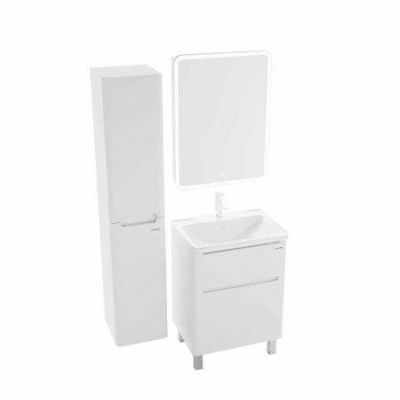 Зеркало-шкаф (60х80) Grossman Адель 206004 с LED подсветкой правая