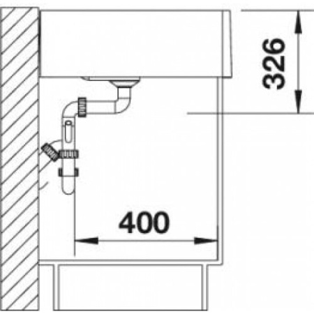 Кухонная мойка Blanco PANOR 60 514486