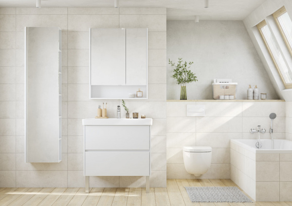 Тумба с раковиной Aquaton Сканди 80 1A2830K0SD010