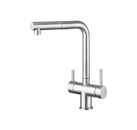 Смеситель для кухни EMAR ЕСВ 7017 сатин