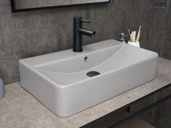 Раковина накладная (61х35,5) Gid Gm1344