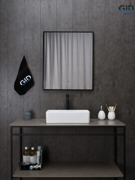 Раковина накладная (46х23) Gid N1104