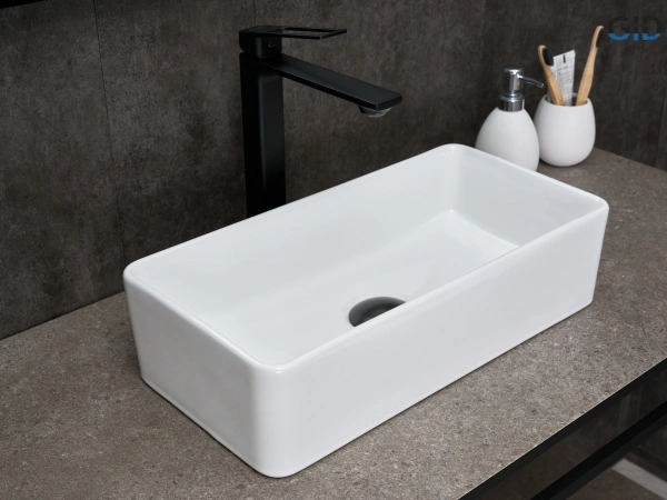 Раковина накладная (46х23) Gid N1104