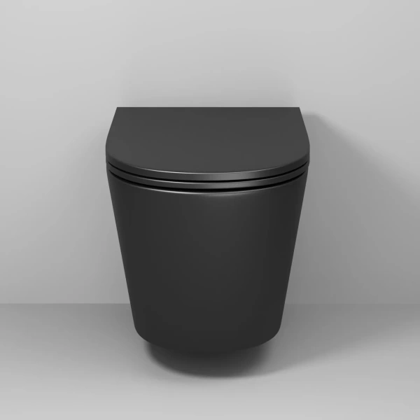 Унитаз подвесной безободковый Grossman  GR-4478BMSQ с сиденьем микролифт