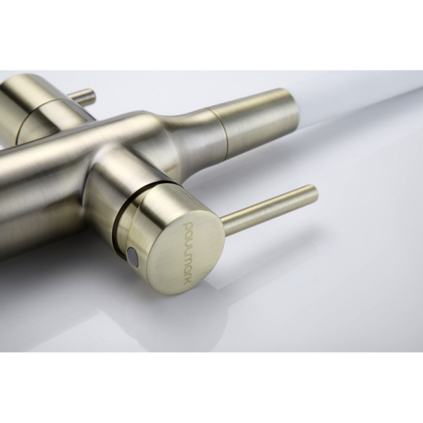 Смеситель для кухни с подключением к фильтру  Paulmark Salix Sa213419-BRw