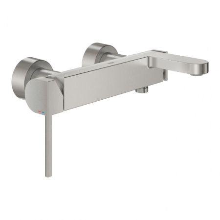 Смеситель для ванны GROHE Plus 33553 DC3 (33553DC3) суперсталь